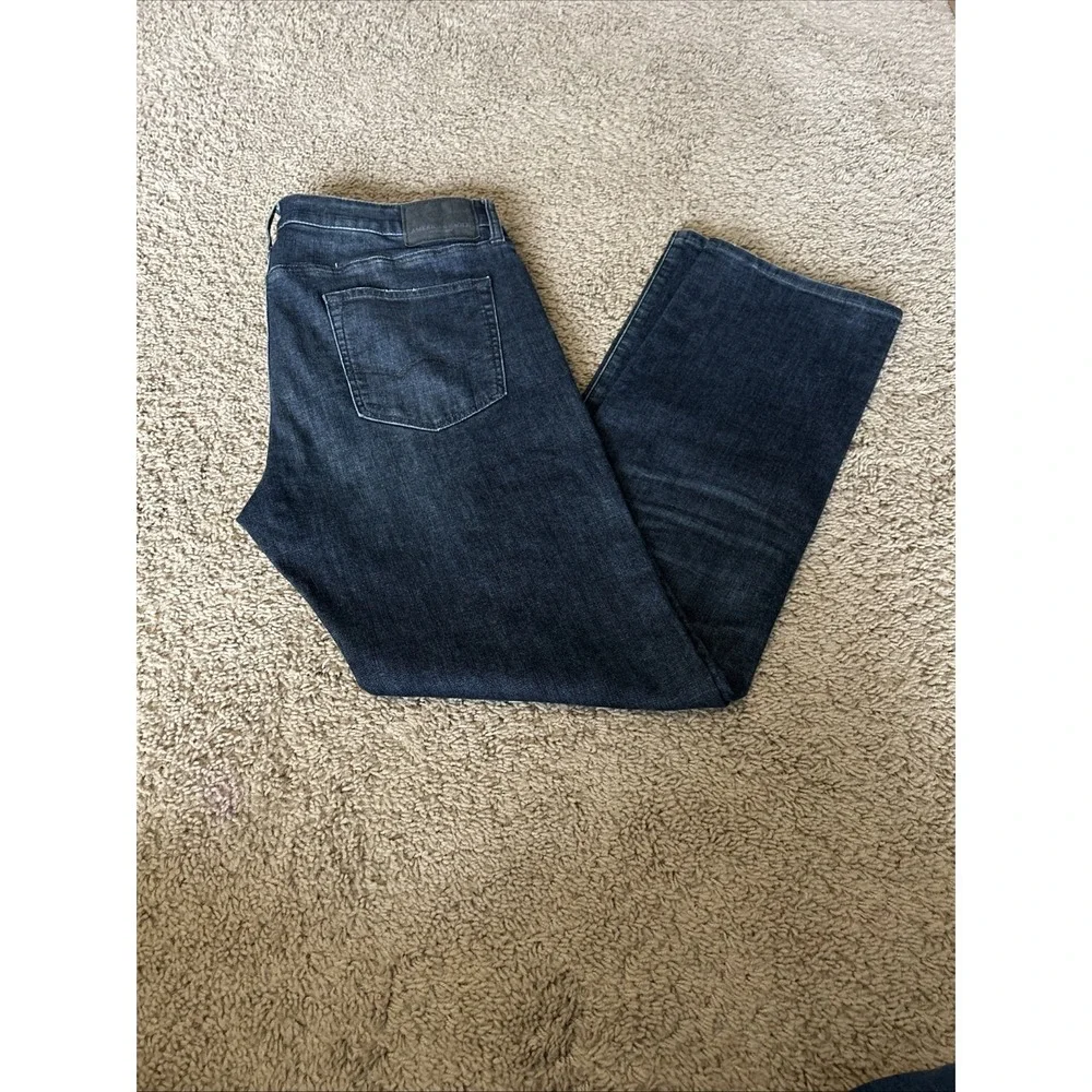 American Eagle Mens Original Boot Extreme Flex 4 Jeans Blue 36x34 Dark Wash